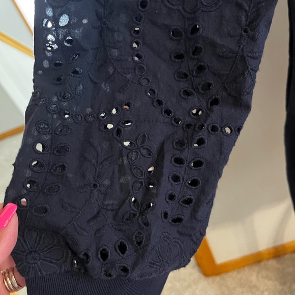 Talbots navy blue dress- size L!!! - Picture 2 of 6